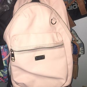 Pink backpack